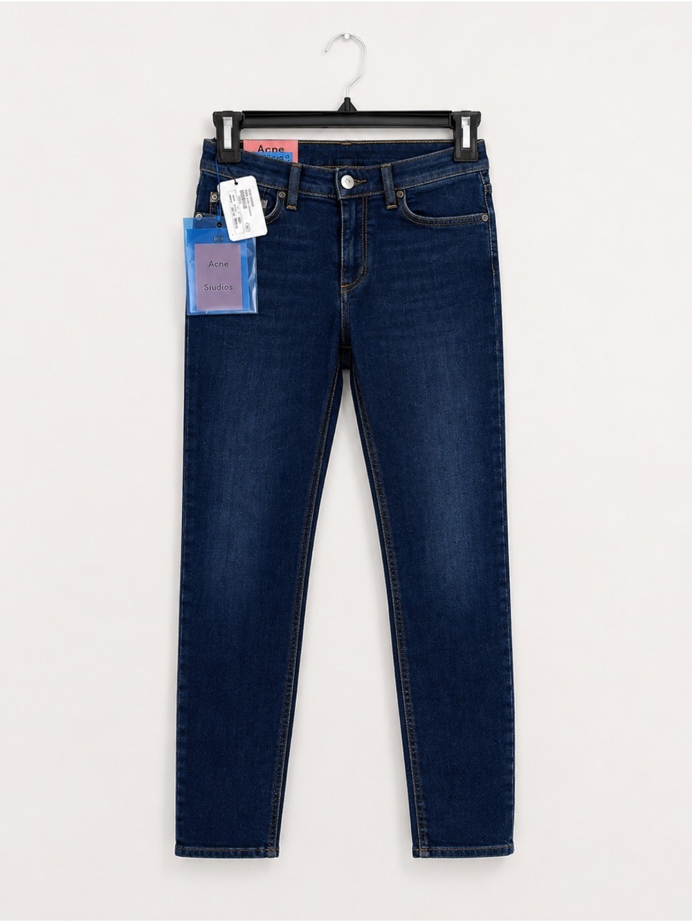 Acne Dark Indigo Skinny Jeans